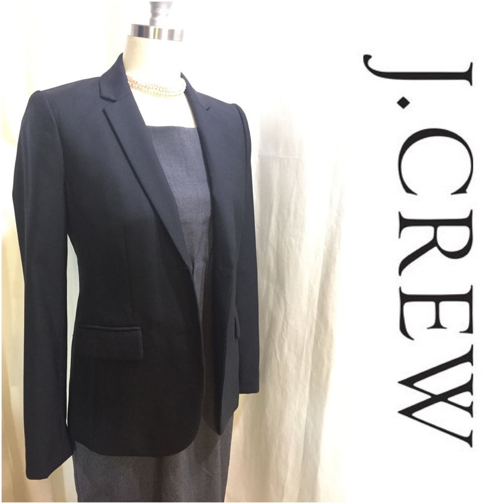 J Crew Black Blazer Jacket